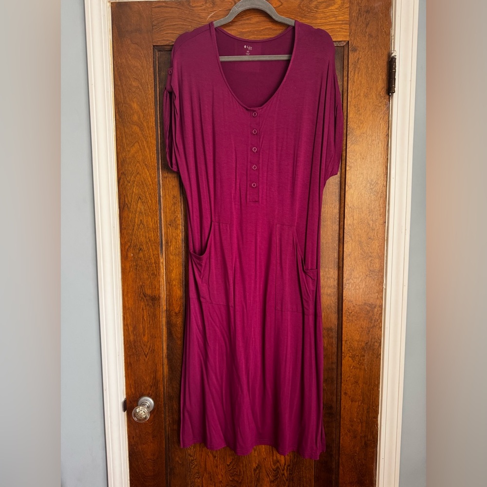 Kyte Baby Lounge Dress in Dahlia size XS NWT